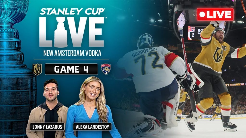 Vegas Golden Knights Vs Florida Panthers NHL Playoffs Game 4